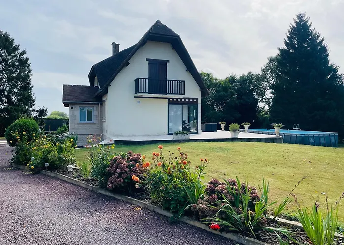 Normand Climatise Avec Piscine Privee