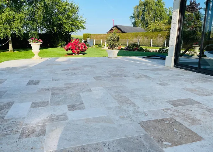 Normand Climatise Avec Piscine Privee 펜션